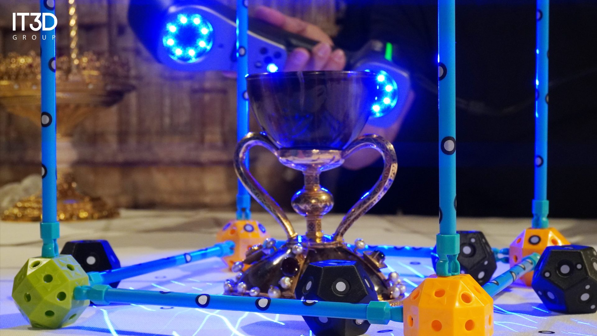 El santo cáliz de la catedral de valencia en realidad aumentada