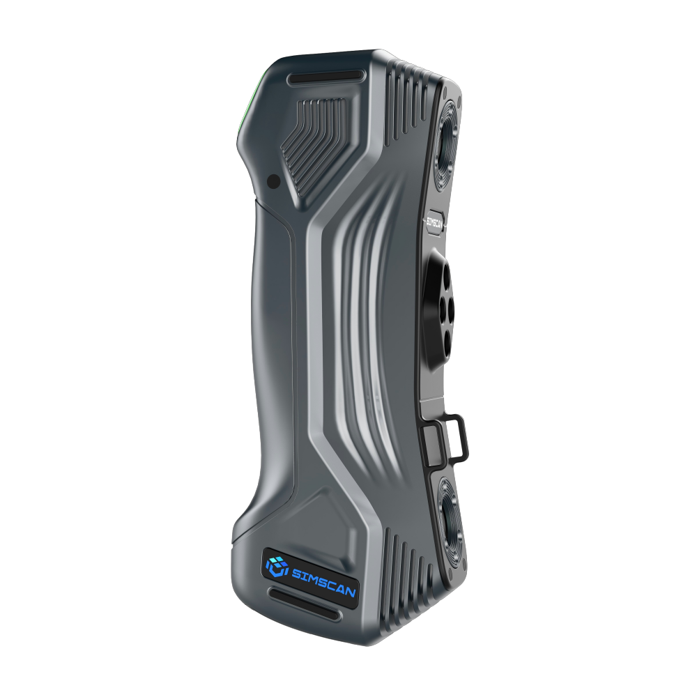 Escáner 3D portátil Scanology SIMSCAN Gen2, vista frontal inclinada